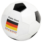 Allemagne et drapeau allemand avec votre nom Socce (3/4)