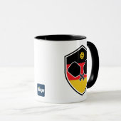 Allemagne Pickleball Powerhouse Mug (Devant droit)