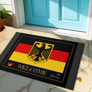 Allemagne tapis maison, Allemagne Drapeau sports /