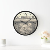 Allemagne vintage Berlin mur Grande horloge (Maison)