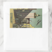 ALLEMAGNE Vintage voyage autocollants (Sac)