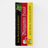 Allemand Biergarten 3 Bannière promotionnelle d'en (Verticale)