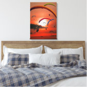 Allen Canvas Afdruk (Insitu (Slaapkamer))