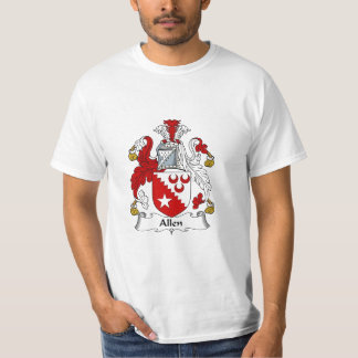 Allen Family Crest Allen Coat of Arms T-shirt