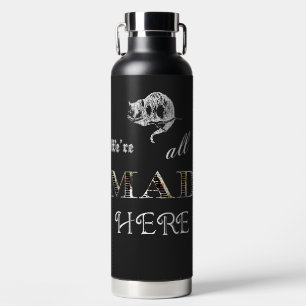 Allen hier Alice in Wonderland Water Bottle Waterfles