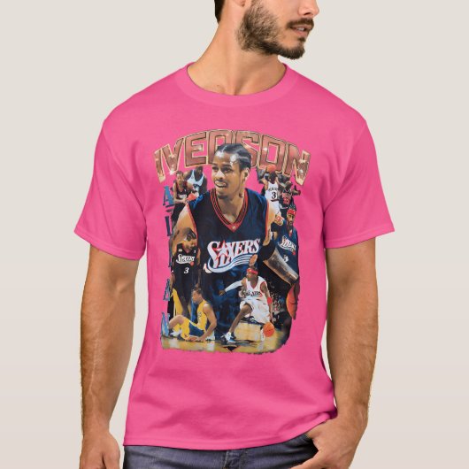 Allen Iverson Het antwoord T-shirt (Voorkant)