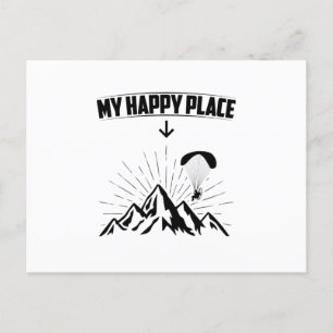 Allen   Paraglider Air Sports Gift Ideeën Briefkaart