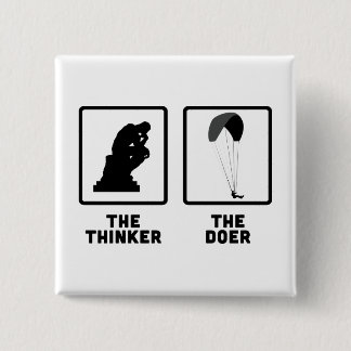 Allen Vierkante Button 5,1 Cm