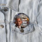 ALLEN WEST 2016 RONDE BUTTON 7,6 CM (In situ)