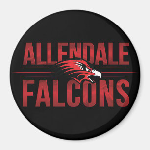 Allendale Falcons #2 Magneet