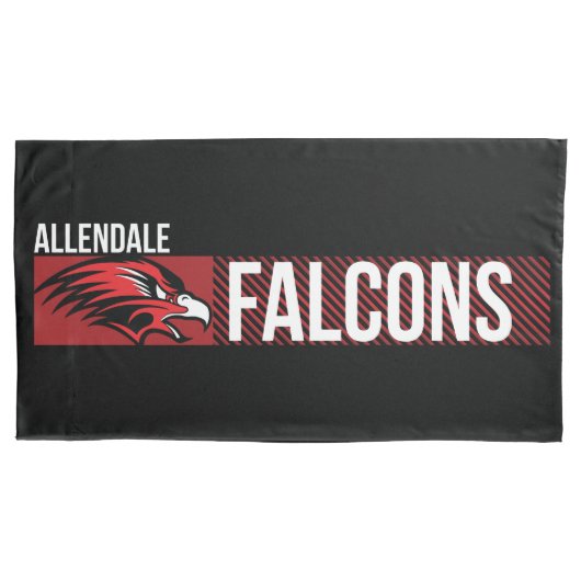 Allendale Falcons #5 Kussensloop (Voorkant)
