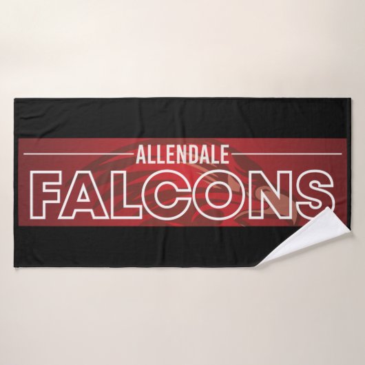 Allendale Falcons #6 (Serviette de bain)