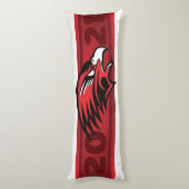 Allendale Falcons #7 Lichaamskussen (Achterkant (Verticaal))