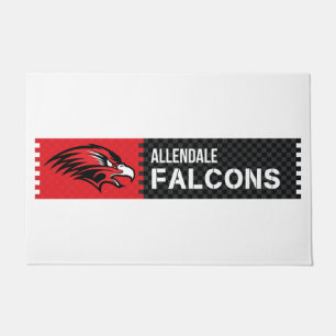 Allendale Falcons Deurmat