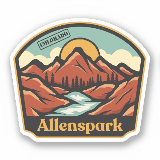 Allenspark Sticker (Voorkant)