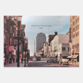 Allentown, Pennsylvania 1950 Inpakpapier Vel (Voorkant 3)