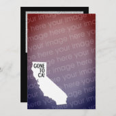 aller à cali carte photo (Devant / Derrière)