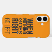 Aller à gauche Citation Motivational Coque mobile (Verso (horizontal))