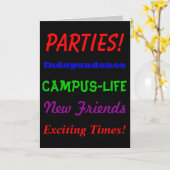 Aller à la carte de voeux de l'université (Fleur jaune)