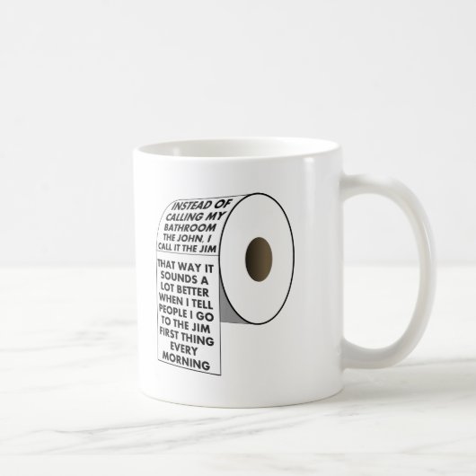 Aller à la tasse drôle de Jim (Droite)