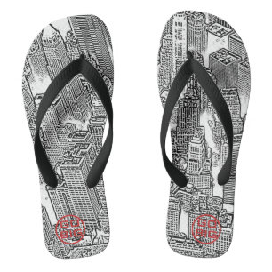 Aller à la volée des tongs Skyline