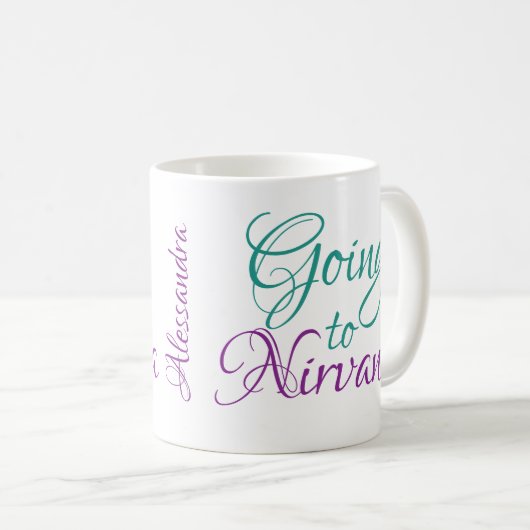 Aller à Nirvana Spiritual Mug personnalisable (Devant droit)