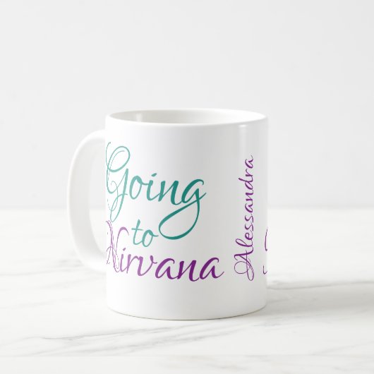 Aller à Nirvana Spiritual Mug personnalisable (Devant gauche)