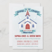 Aller au faire-part de mariage de chapelle (Devant)