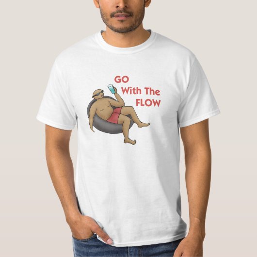 Aller avec la T-shirt Flow Value (Devant)
