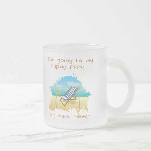 Aller dans ma tasse heureuse d'endroit (Droit)