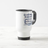 Aller en toute confiance voyager mug (Devant droit)