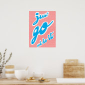 Aller Et Le Faire, affiche de typographie (Cuisine)
