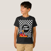 aller kart party pit stop kids tshirt (Devant entier)