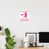 ALLER LA DISTANCE POSTER (Bureau à domicile)