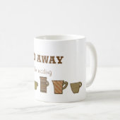 Aller loin Je lis Livres Café Thé Mug (Devant droit)