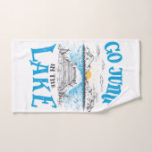Aller Sauter Dans Le Lac (Serviette à main)