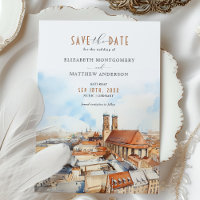 Allercharmantste Munchen Trouwkaart Save the Date