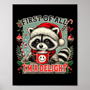 Allereerst Ben Ik Een Aangenaam Sarcasisch Kerst R Poster