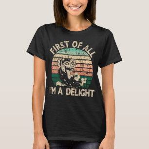 Allereerst ben ik een genot - Hyena T-shirt