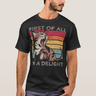 Allereerst Ben Ik Een Genot Sarcasthisch Grappig B T-shirt