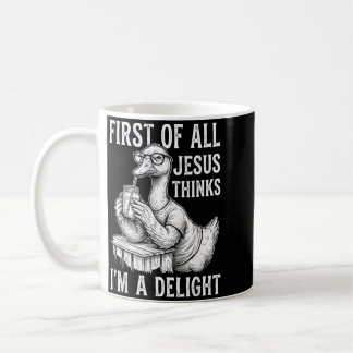 Allereerst Denkt Jezus Dat Een Gans Een Genot Is O Koffiemok