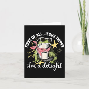 Allereerst denkt Jezus dat ik een genoegen ben om Kaart