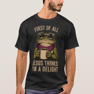 Allereerst Denkt Jezus Dat Ik Een Genot Ben Grappi T-shirt