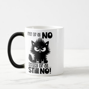 Allereerst, Geen Grappig Kattenliefhebber Cadeau Magische Mok