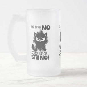 Allereerst, Geen Grappig Kattenliefhebber Cadeau Matglas Bierpul
