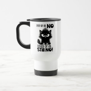 Allereerst, Geen Grappig Kattenliefhebber Cadeau Reisbeker