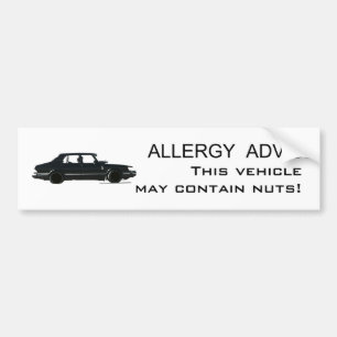 allergie-advies bumpersticker