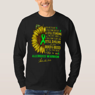 Allergie Bewustheid Ze is een allergiepatiënt. T-shirt