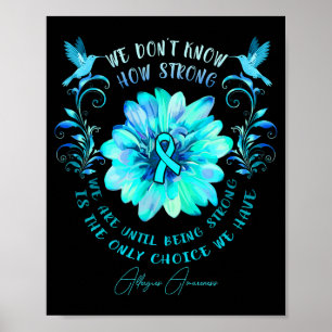 Allergieën Bewustzijn Bloem We We Ten Hoe Sterk Poster