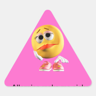 Allergieën maken me ziek sticker